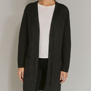 C'isa Long Black Sweater Size Medium Business work